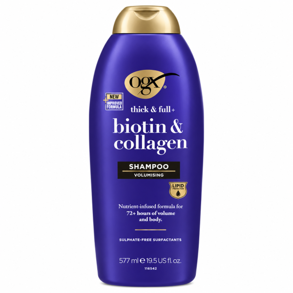 OGX Biotin & Collagen Shampoo Bottle 577ml(greece)